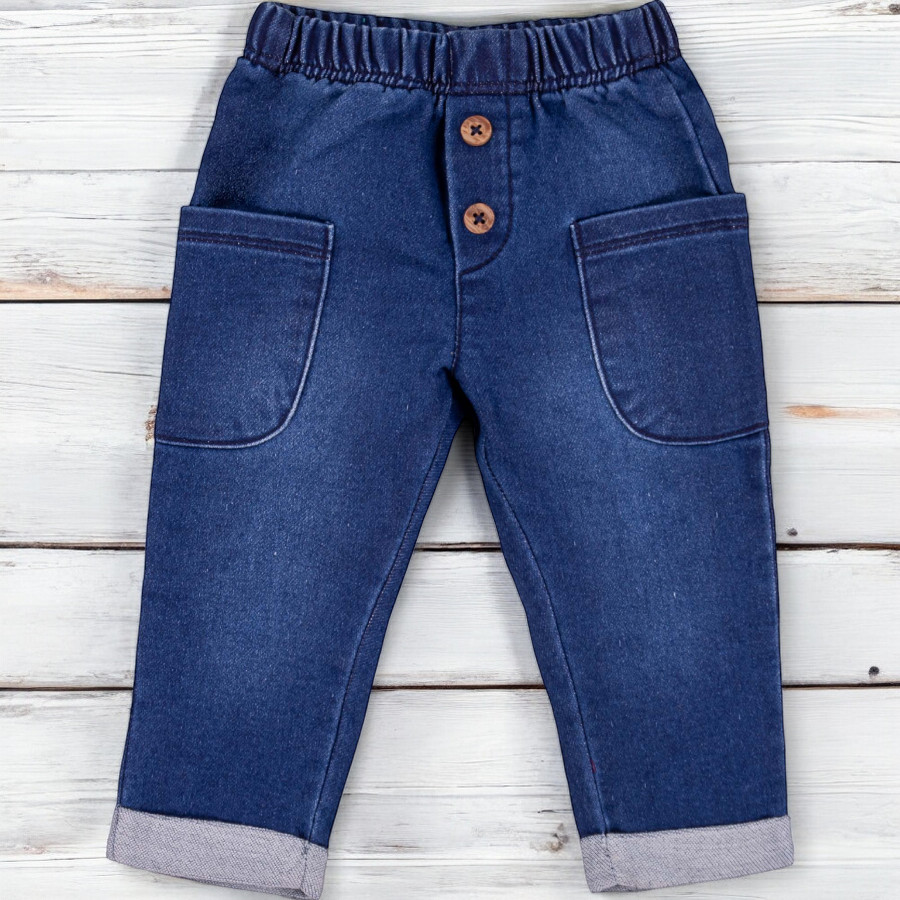 EMC Baby Jeans aus Light-Denim